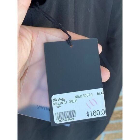 NBD Killin It Dress in Black sz medium - Picture 3 of 12